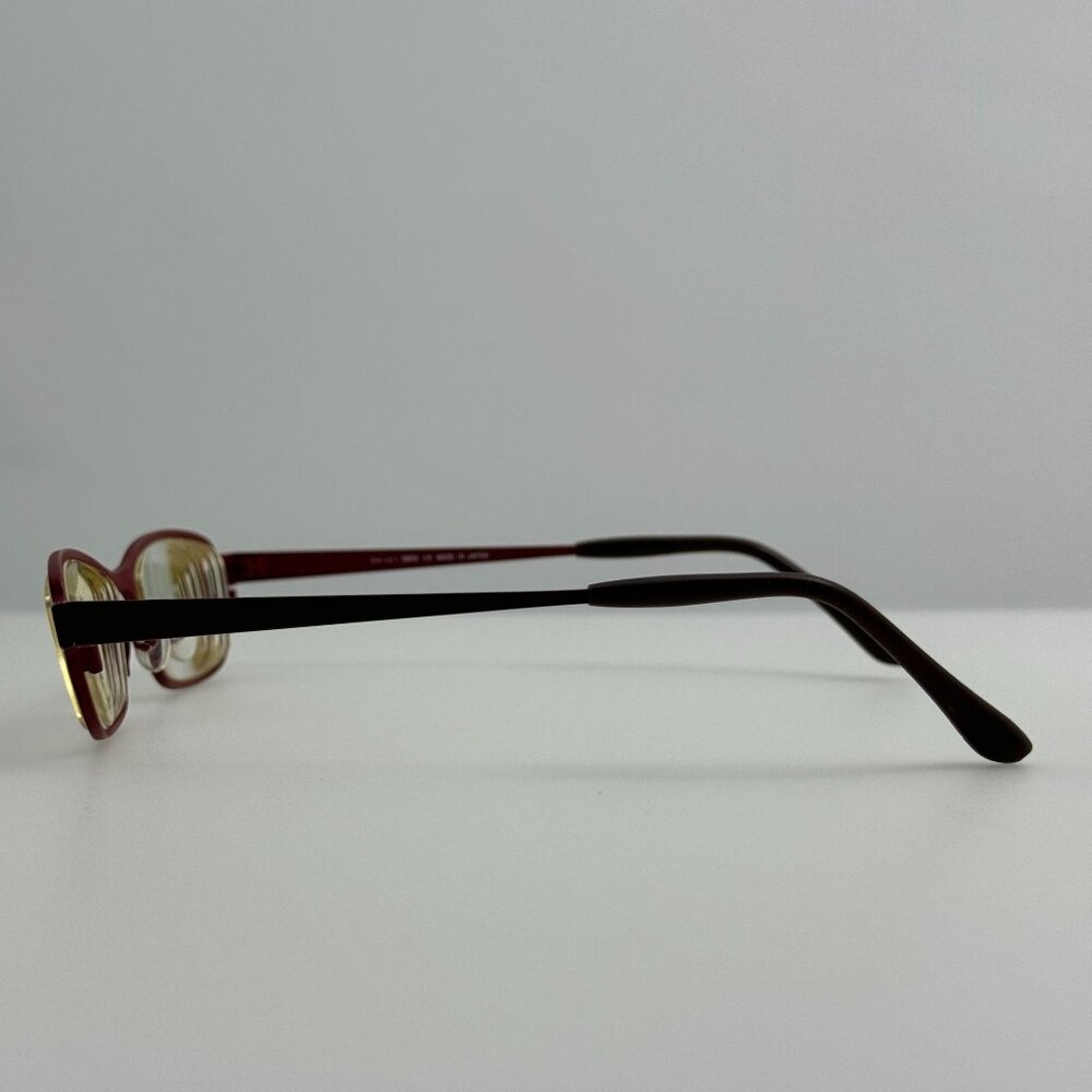 Bevel Eyeglasses Eye Glasses Frames 8586 Texas Dolly Dbrd Japan 48-17 - Picture 4 of 6